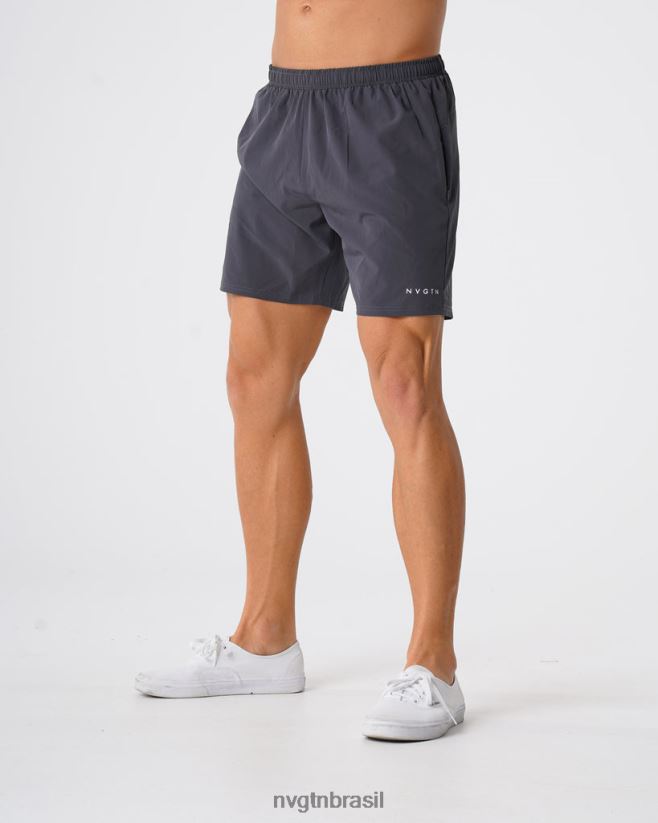 NVGTN partes inferiores homens shorts flexíveis carvão NNJ66L780