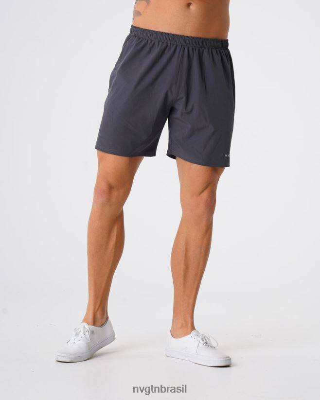 NVGTN partes inferiores homens shorts flexíveis carvão NNJ66L780
