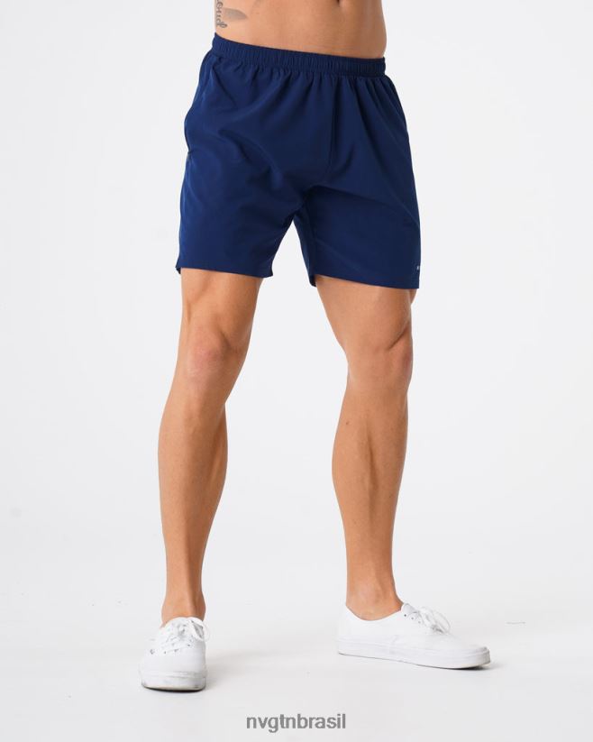 NVGTN partes inferiores homens shorts flexíveis marinha NNJ66L781