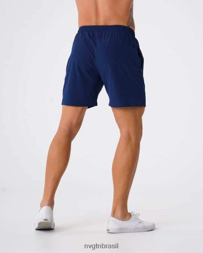 NVGTN partes inferiores homens shorts flexíveis marinha NNJ66L781