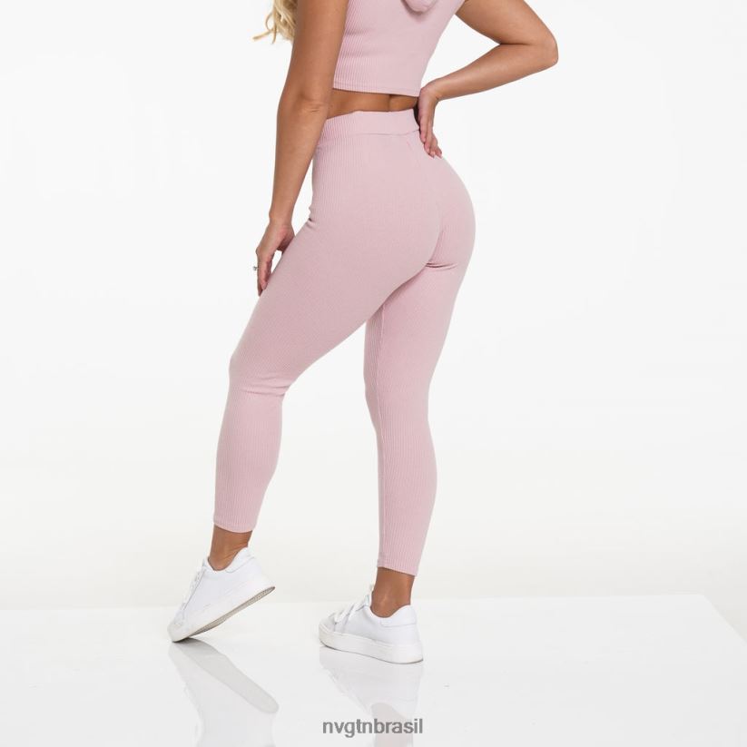 NVGTN estilo de vida mulheres calças de descanso para dia preguiçoso rosa NNJ66L756
