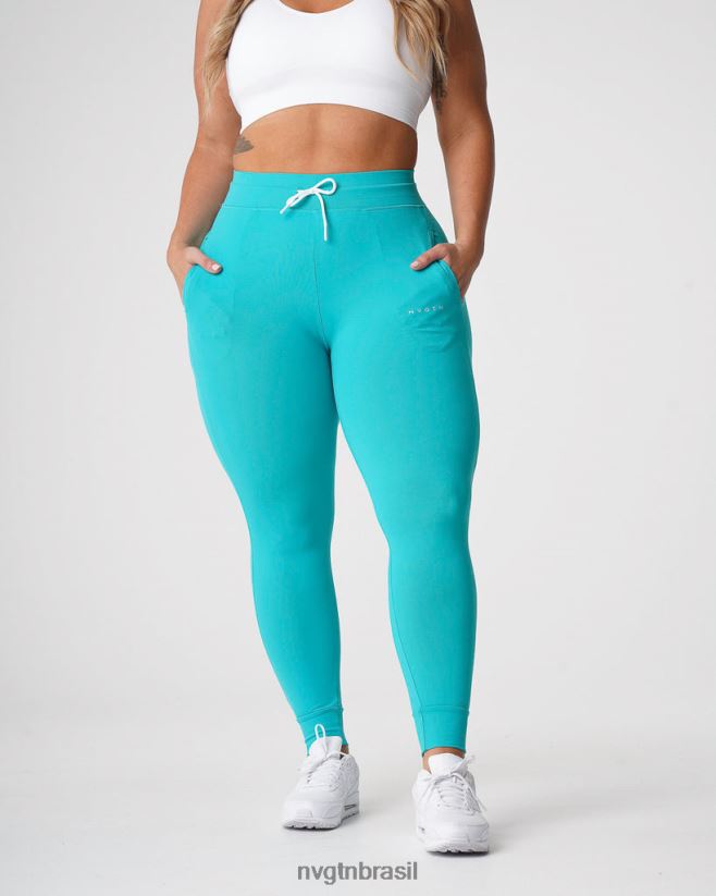 NVGTN fitness mulheres corredores turquesa NNJ66L698