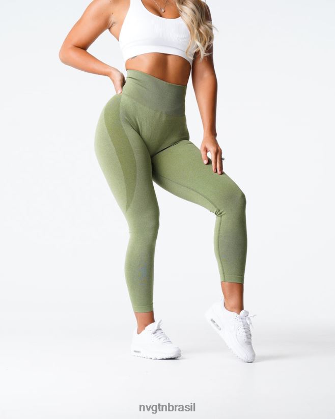 NVGTN fitness mulheres legging sem costura com contorno Prado NNJ66L505