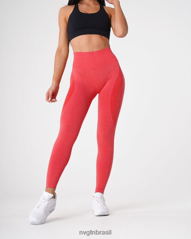 NVGTN fitness mulheres legging sem costura com contorno maçã doce NNJ66L514