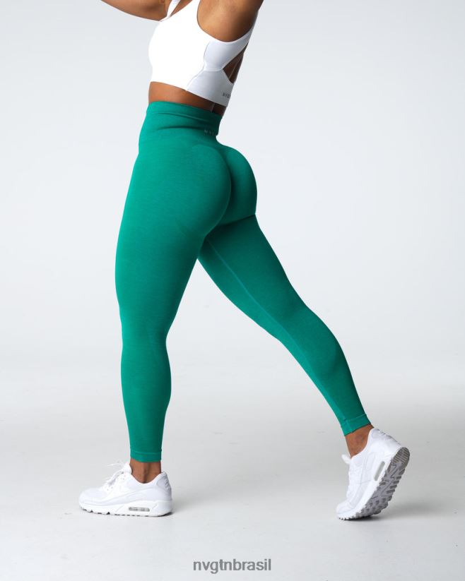 NVGTN fitness mulheres legging sem costura contorno 2.0 jade NNJ66L490