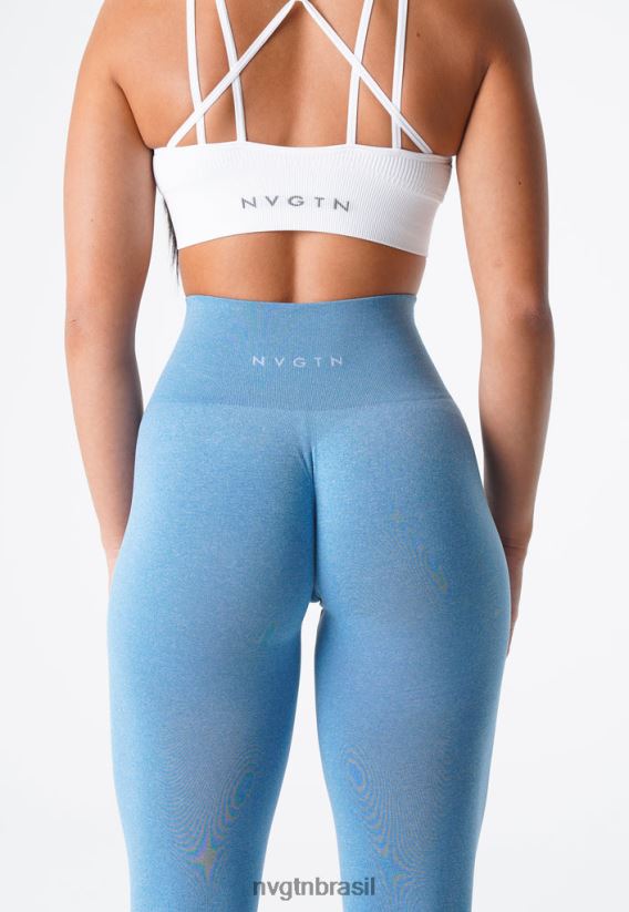 NVGTN fitness mulheres legging sem costura nv céu azul NNJ66L606