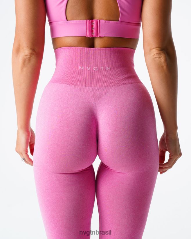 NVGTN fitness mulheres legging sem costura nv chiclete rosa NNJ66L587