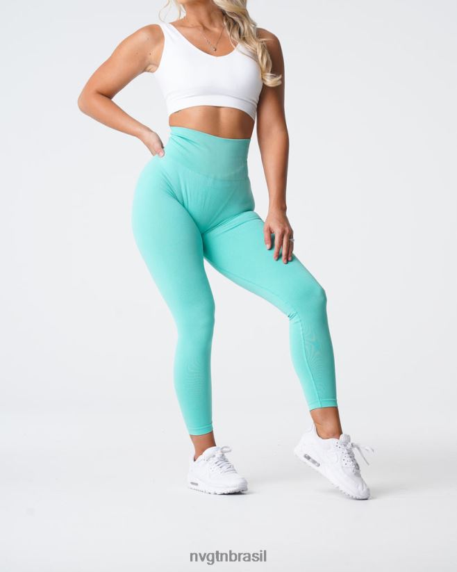 NVGTN fitness mulheres legging sem costura nv hortelã NNJ66L595