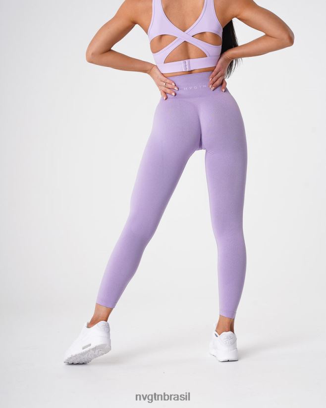 NVGTN fitness mulheres legging sem costura nv lilás NNJ66L603
