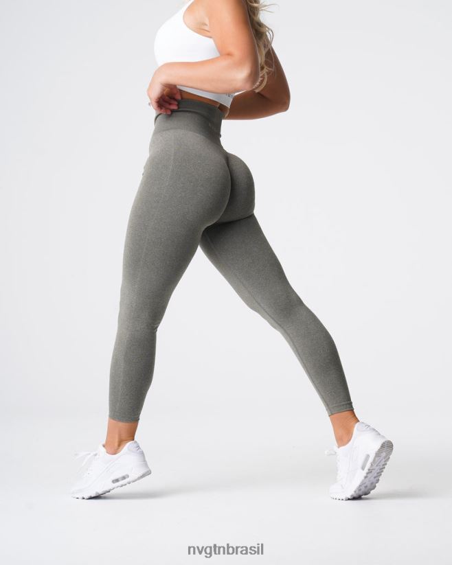 NVGTN fitness mulheres legging sem costura nv verde cáqui NNJ66L588