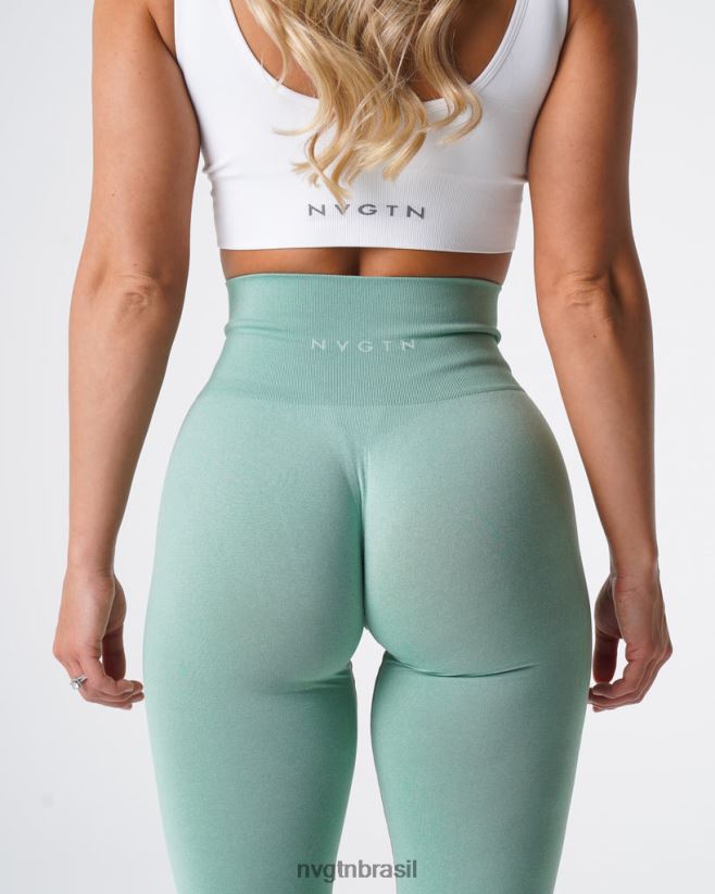 NVGTN fitness mulheres legging sem costura nv verde sálvia NNJ66L602