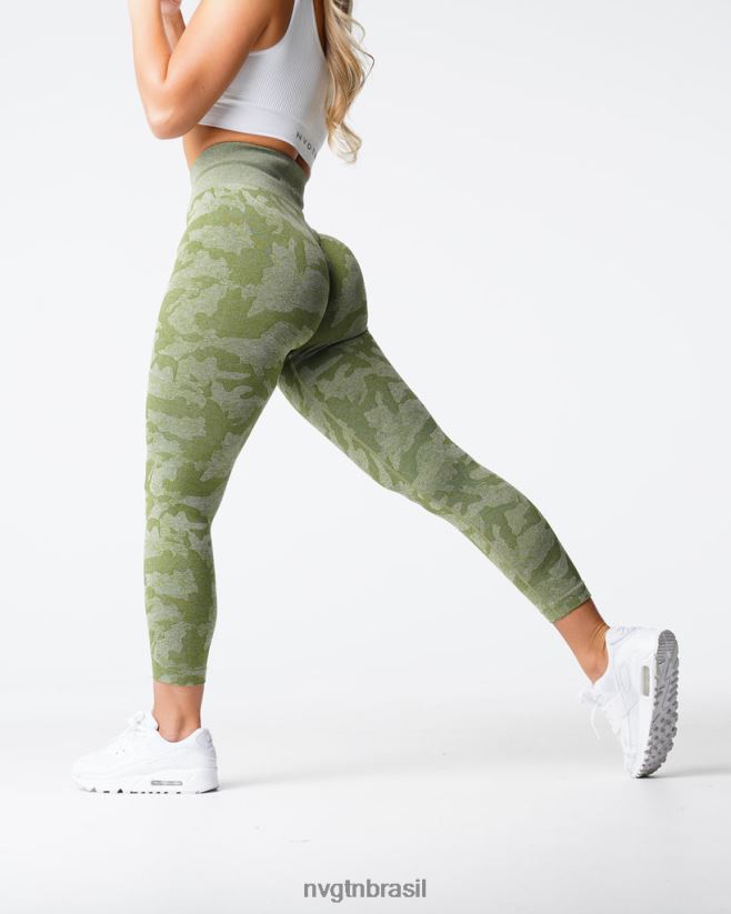 NVGTN fitness mulheres leggings camufladas sem costura Prado NNJ66L548