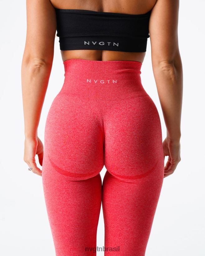 NVGTN fitness mulheres leggings curvas sem costura maçã doce NNJ66L621