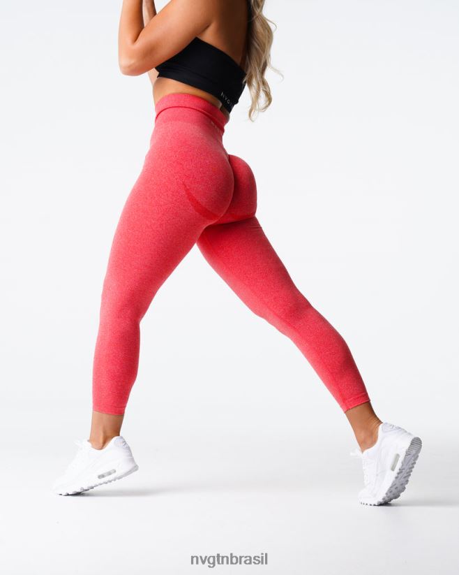 NVGTN fitness mulheres leggings curvas sem costura maçã doce NNJ66L621