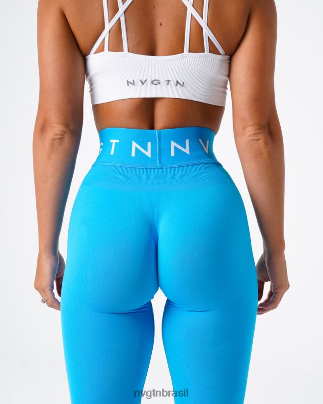 NVGTN fitness mulheres leggings esportivas sem costura caribenho NNJ66L500