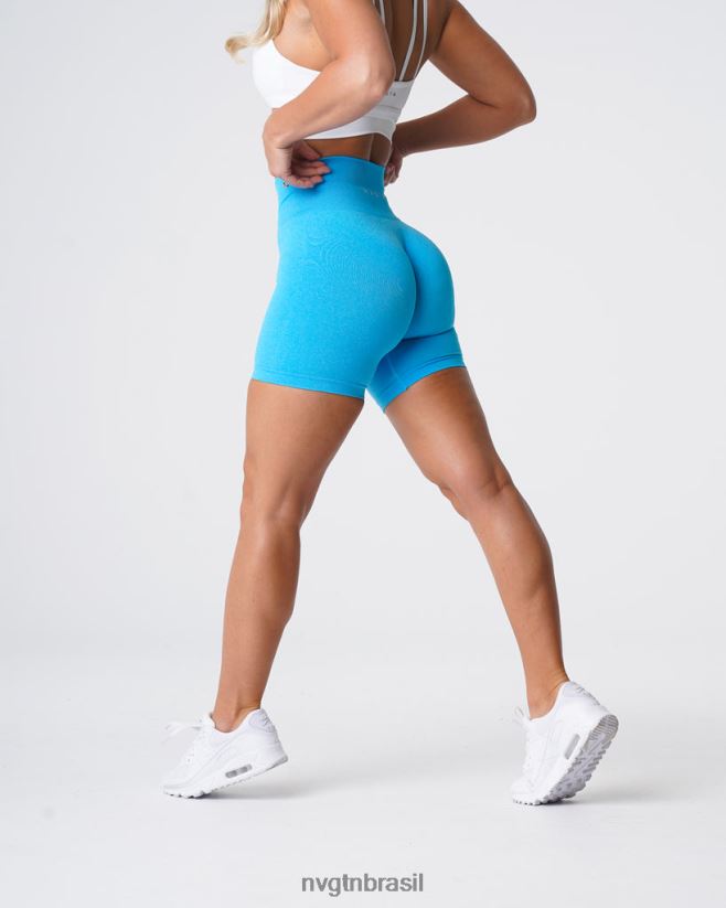 NVGTN fitness mulheres shorts profissionais sem costura caribenho NNJ66L377