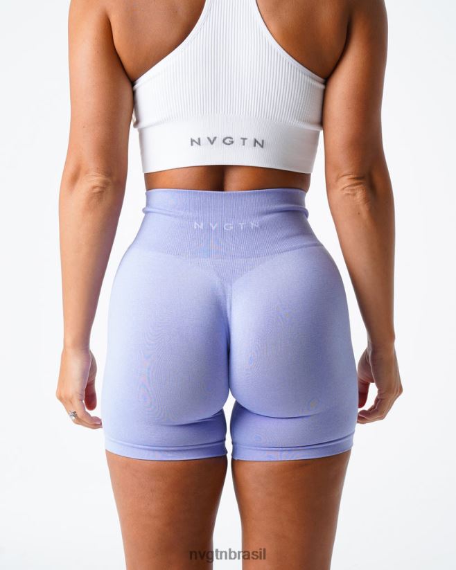 NVGTN fitness mulheres shorts profissionais sem costura pervinca NNJ66L391