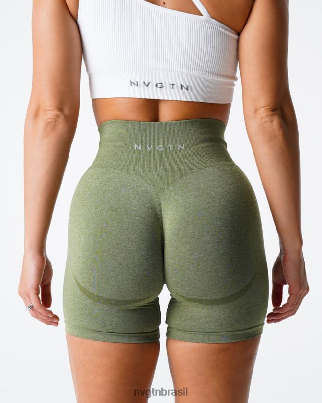 NVGTN fitness mulheres shorts sem costura com contorno Prado NNJ66L344