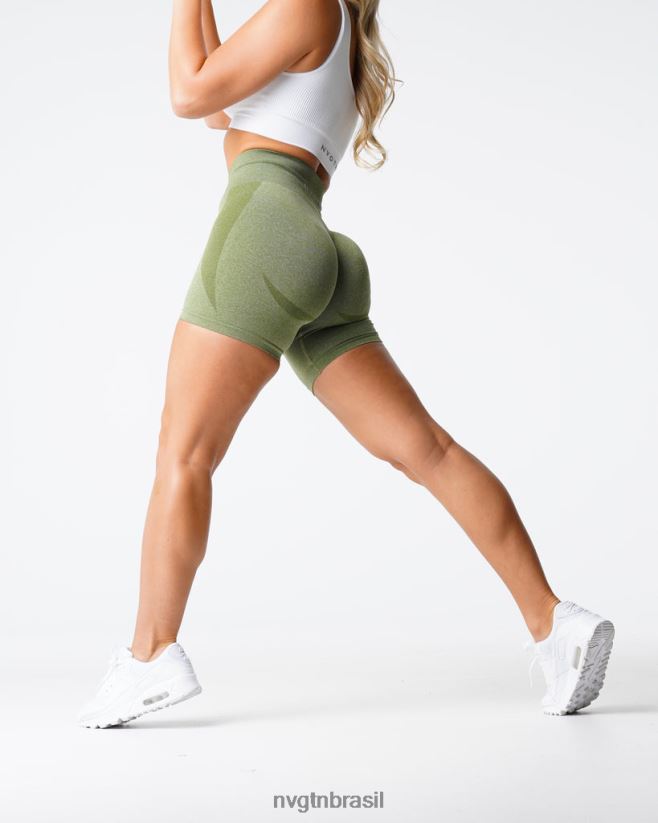 NVGTN fitness mulheres shorts sem costura com contorno Prado NNJ66L344