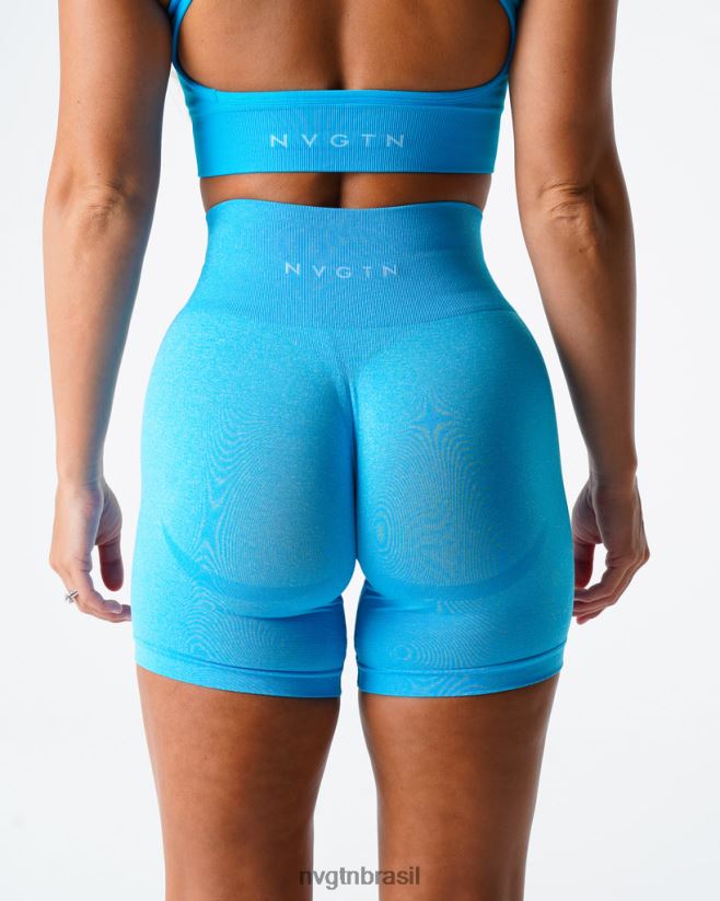 NVGTN fitness mulheres shorts sem costura com contorno caribenho NNJ66L347
