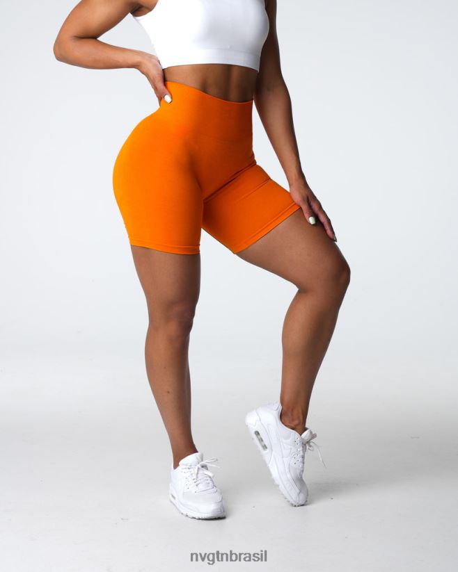 NVGTN fitness mulheres shorts sem costura contorno 2.0 mandarim NNJ66L318
