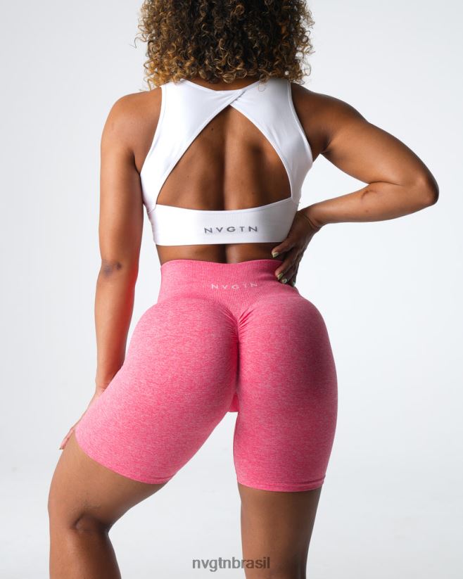 NVGTN fitness mulheres shorts sem costura coral NNJ66L405