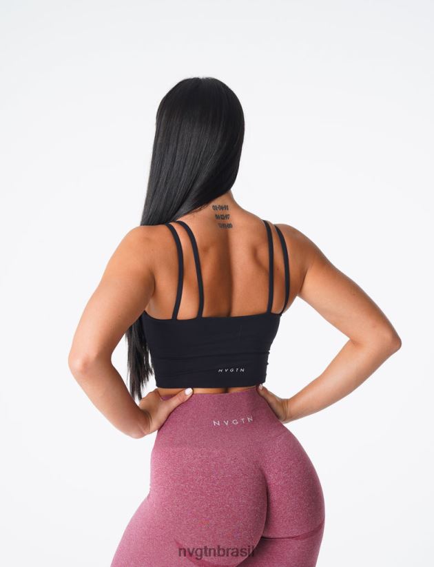 NVGTN fitness mulheres sutiã de equilíbrio preto NNJ66L105