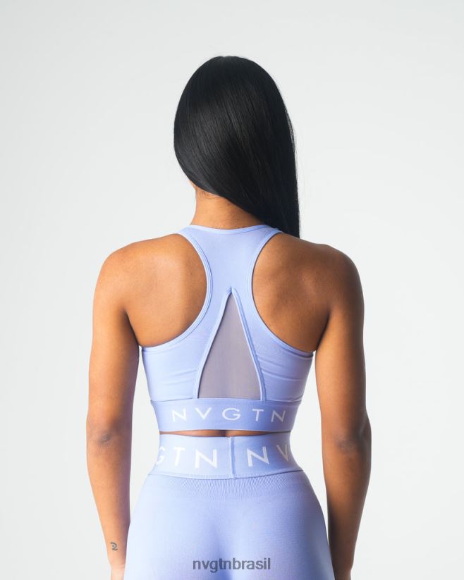 NVGTN fitness mulheres sutiã esportivo legado sem costura pervinca NNJ66L24