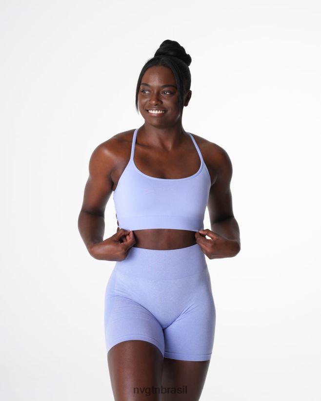 NVGTN fitness mulheres sutiã sem costura invencível pervinca NNJ66L28