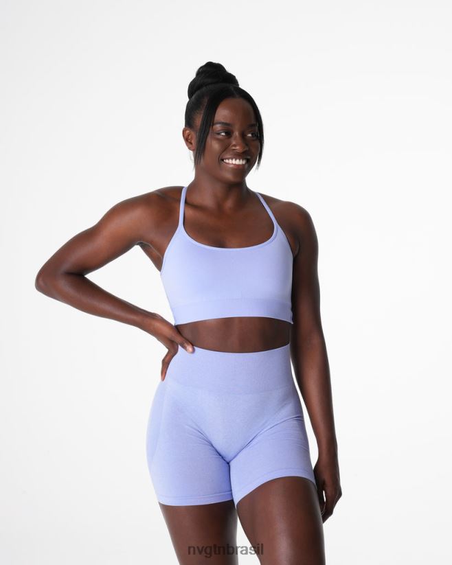 NVGTN fitness mulheres sutiã sem costura invencível pervinca NNJ66L28