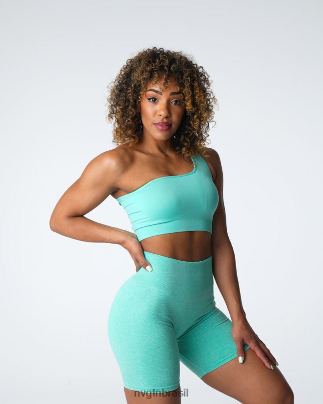 NVGTN fitness mulheres sutiã sem costura paixão hortelã NNJ66L19