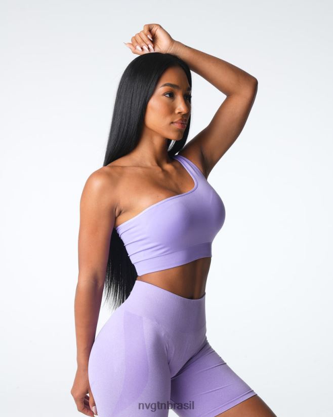 NVGTN fitness mulheres sutiã sem costura paixão lilás NNJ66L20