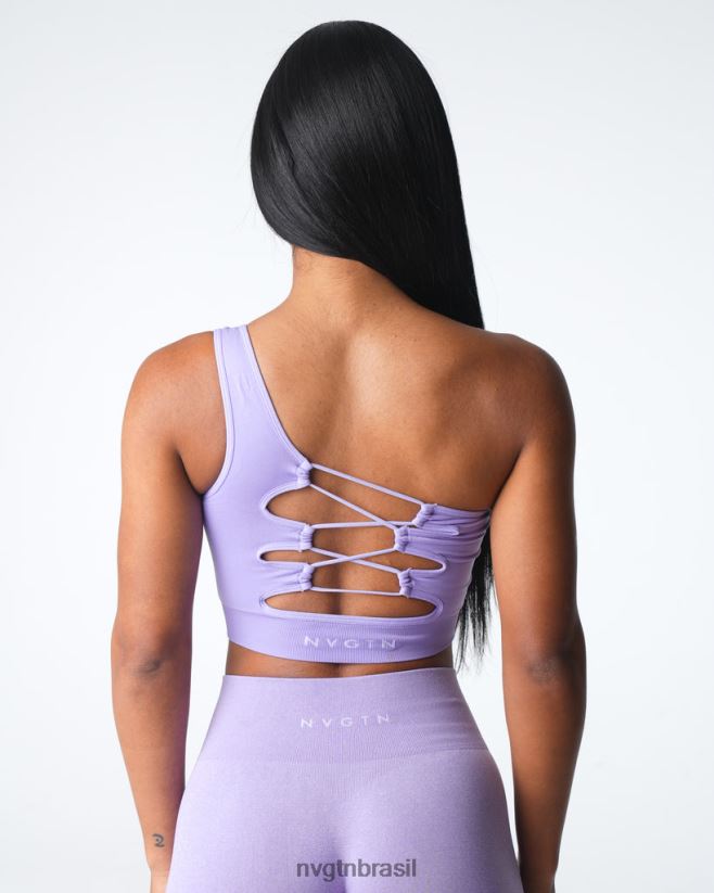 NVGTN fitness mulheres sutiã sem costura paixão lilás NNJ66L20