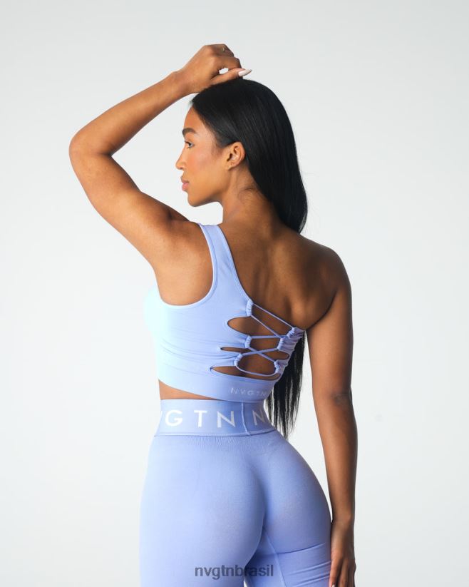 NVGTN fitness mulheres sutiã sem costura paixão pervinca NNJ66L36