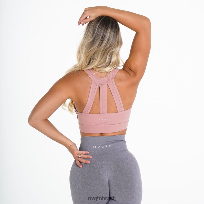 NVGTN fitness mulheres sutiã trio rosa nu NNJ66L300