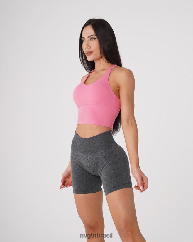 NVGTN fitness mulheres top de sutiã matriz coral NNJ66L85