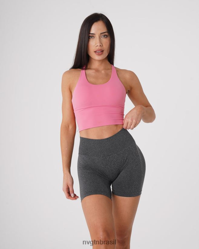 NVGTN fitness mulheres top de sutiã matriz coral NNJ66L85